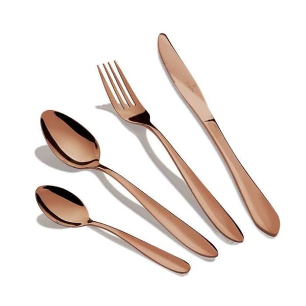 BESTICK 24 DELAR BERLINGER HAUS BH-2623 ROSÉ GULD