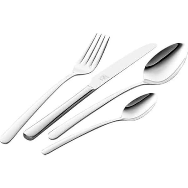 Bestick - ZWILLING - Nova - 24 delar - Förfinad stål - Silverfärgad - Maskindiskbar