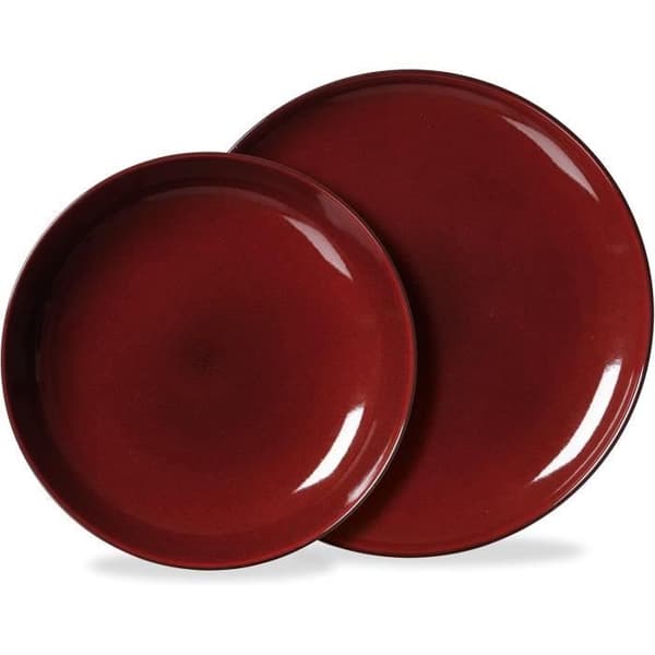Ensemble Assiettes Rouge Gambia Ritzenhoff Breker