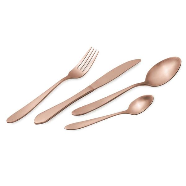 SZTUĆCE 24 DELAR. BERLINGER HAUS BH-3076 SATYNA ROSÉ GULD