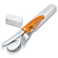Miniatyrbild 1 av 3: Bestickset - VICTORINOX - Swiss Classic - 3 delar - Orange - Rostfritt stål