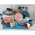 Miniatyrbild 2 av 4: Servis av 16 delar i högkvalitativ stengods CreaTable Cosy Day