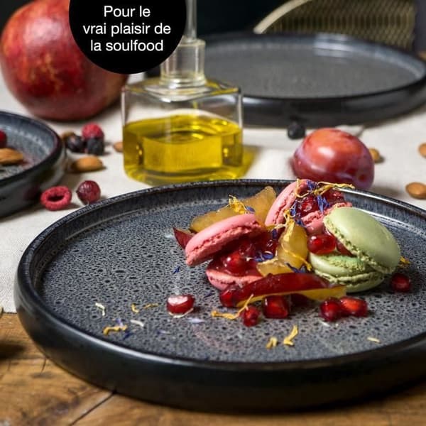 Moritz Moritz Set av Tall Servis i Fajans 18 Delar