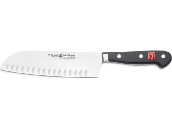 Wüsthof Santoku Knife Classic 17cm stainless steel black silver (1040131317)