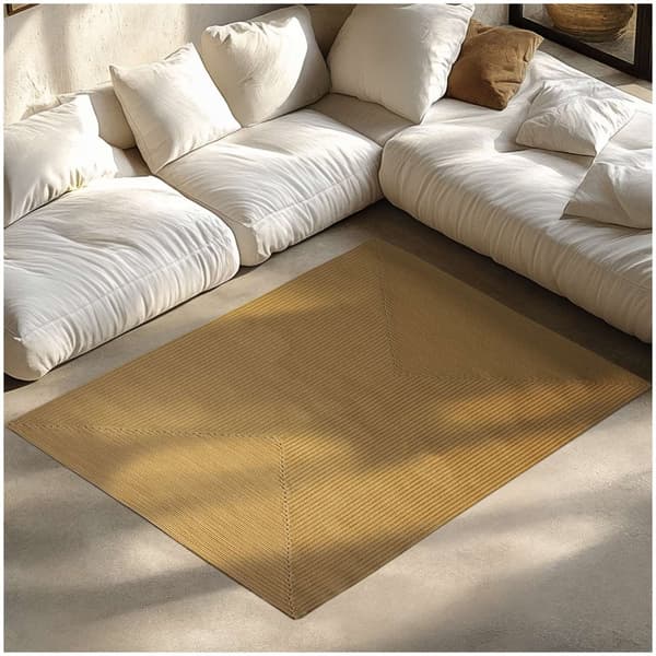 Flätad jutematta Raya, för in- och utomhusbruk - 120 x 170 cm