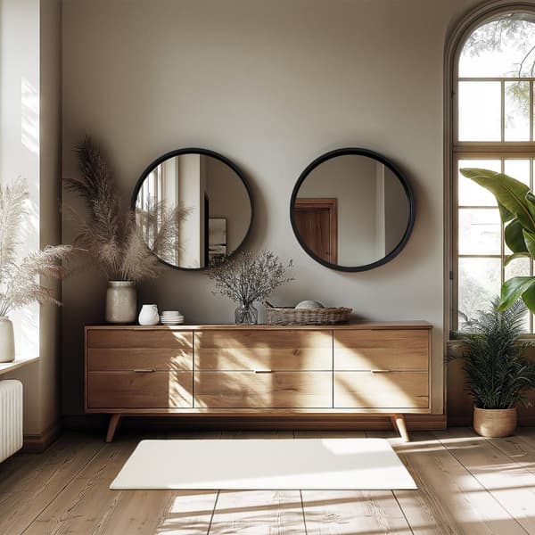 Kortluggig matta Soft Zone - creme, 80 x 150 cm