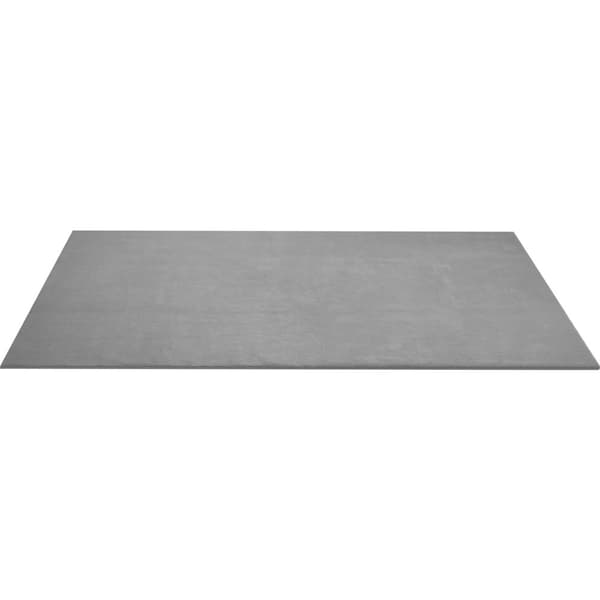 Kortluggig matta Soft Zone - grå, 200 x 290 cm