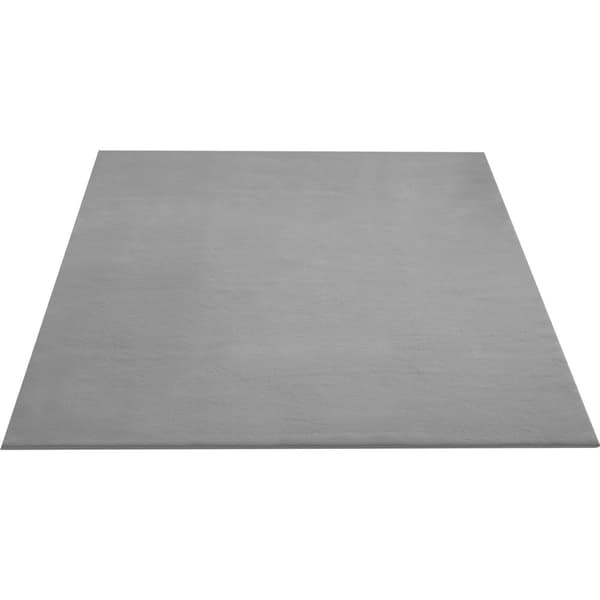 Kortluggig matta Soft Zone - grå, 200 x 290 cm