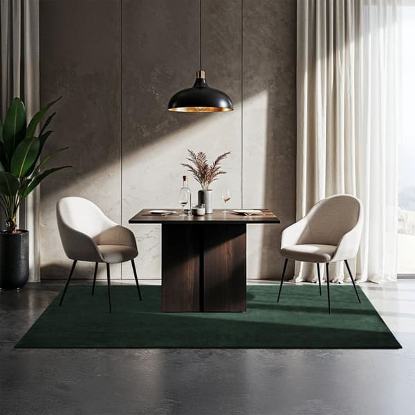Kortluggig matta Soft Zone - grön, 120 x 170 cm