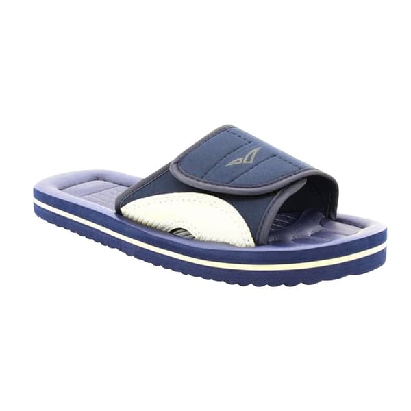 PDQ Mens Surfer Touch Fastening Beach Mule Pool Shoes