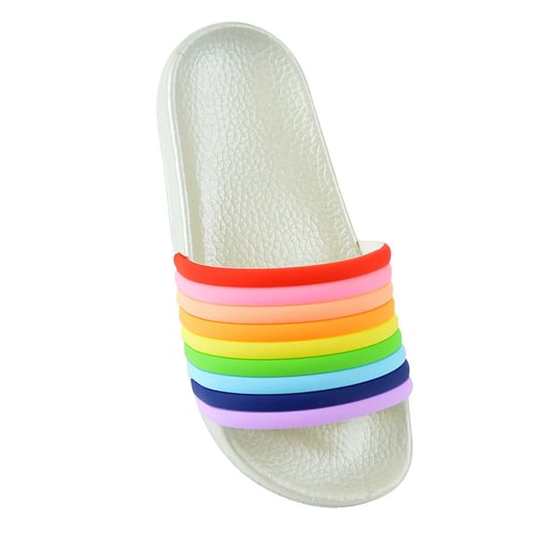 Childrens Girls Rainbow Sliders