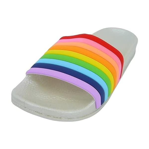 Childrens Girls Rainbow Sliders