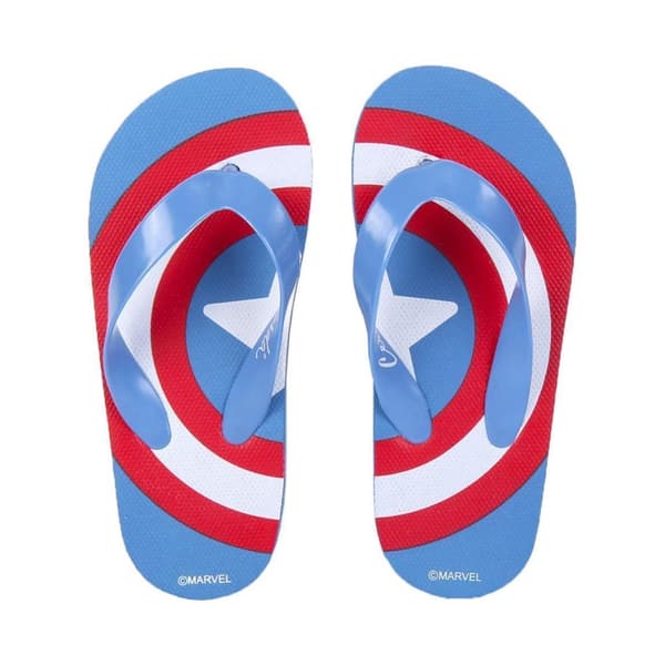 Avengers flip flops sko størrelse 32/33 flop sko captain america