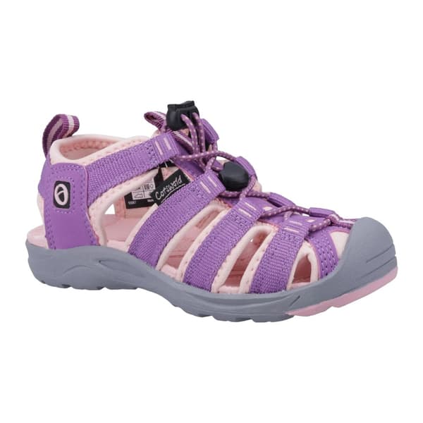 Cotswold Childrens/Kids Marshfield Recycled Sandals Purple/Pink 8.5 UK Child