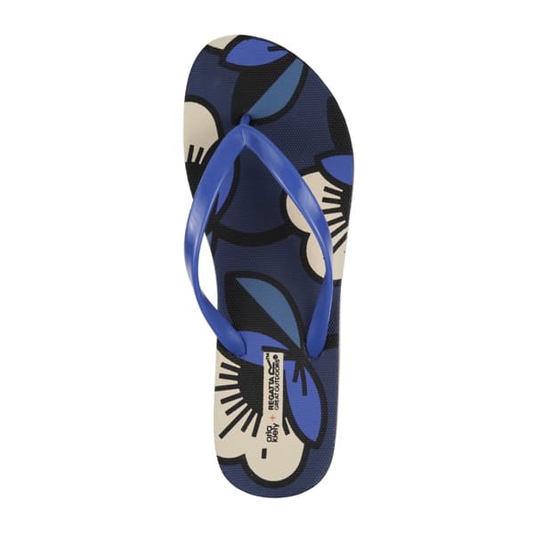 Regatta Womens/Ladies Orla Kiely Passion Flower Flip Flops