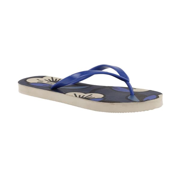 Regatta Womens/Ladies Orla Kiely Passion Flower Flip Flops Navy 8 UK