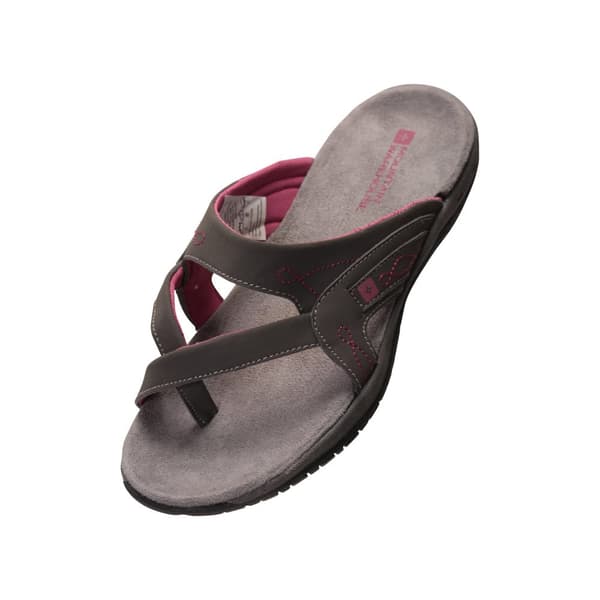 Mountain Warehouse Womens/Ladies Shoreline Flip Flops Grey 6 UK