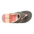 Miniatyrbillede 2 af 3: Animal Womens/Ladies Swish Contrast Detail Recycled Flip Flops