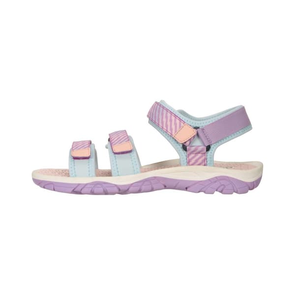 Mountain Warehouse Childrens/Kids Tonal Stripe 3 Touch Fastening Strap Sandals