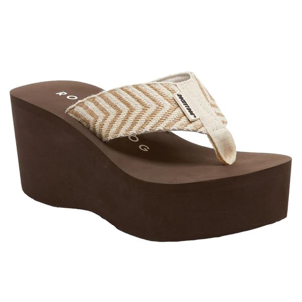 Rocket Dog Womens/Ladies Crush Cordel Flip Flops Natural 8 UK