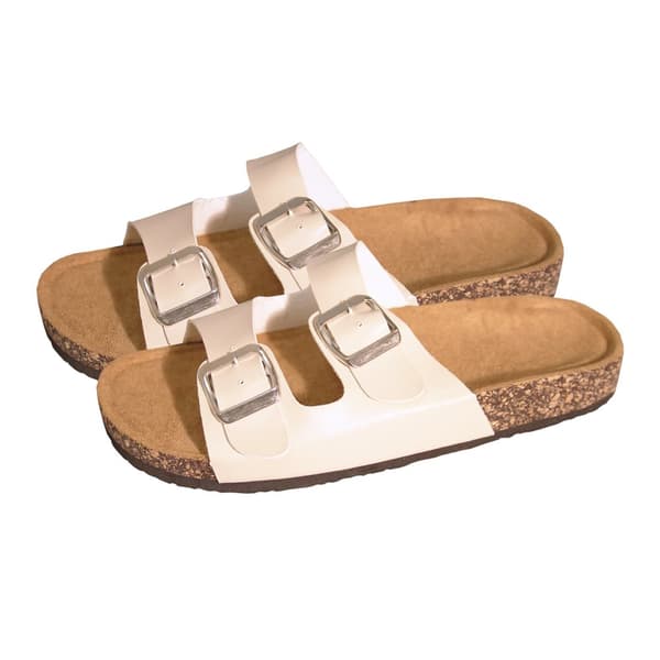 Sandrocks Womens/Ladies Double Buckle Sandals