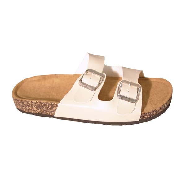 Sandrocks Womens/Ladies Double Buckle Sandals