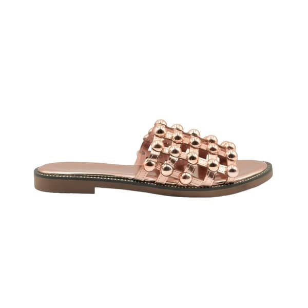 Where's That From Womens/Ladies Kelly PU Sliders