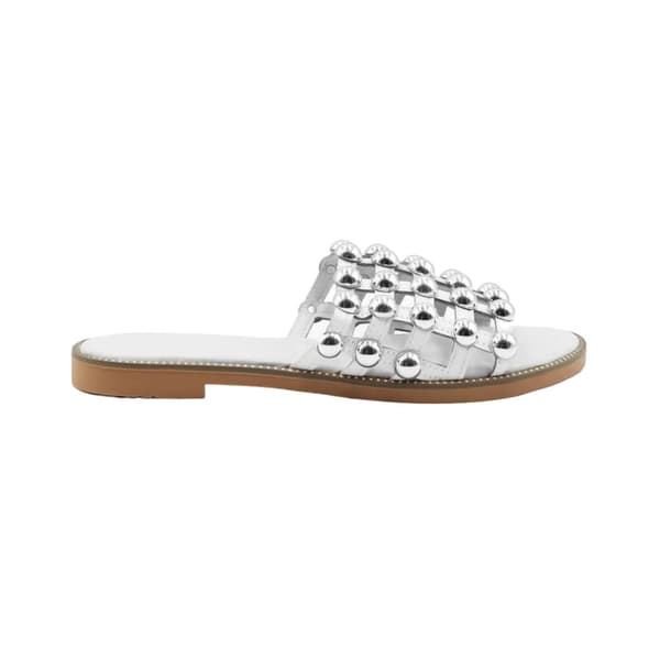 Where's That From Womens/Ladies Kelly PU Sliders