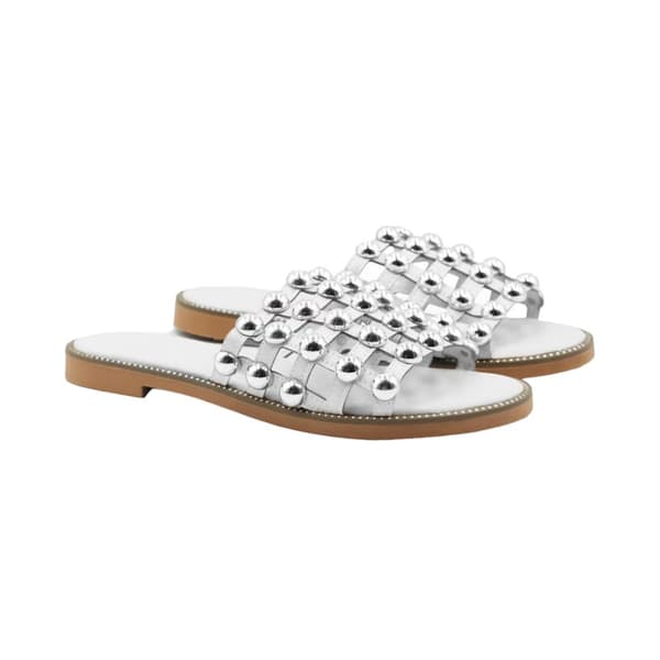 Where's That From Womens/Ladies Kelly PU Sliders