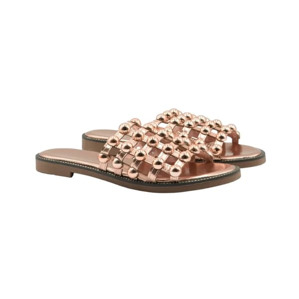 Where's That From Womens/Ladies Kelly PU Sliders