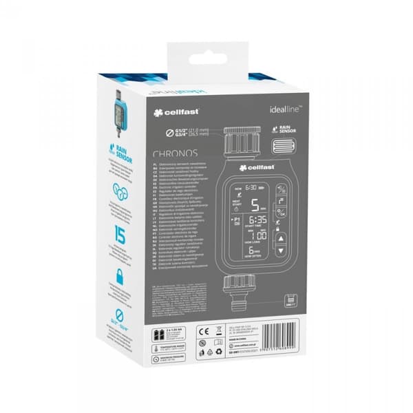 Elektroninen kastelunohjain Cellfast 52-097 Chronos IDEAL