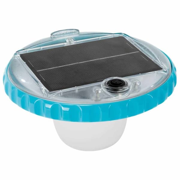 INTEX soldrevet LED-poollampe flydende