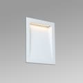 Miniatyrbild 2 av 2: Inbyggd lampa - FARO - SOUN - LED 8W 3000K - Aluminium - Matt vit