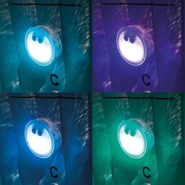 Led omgivande ljus för Intex 28503 bubbelspa - 5 färger - 2 ljuslägen