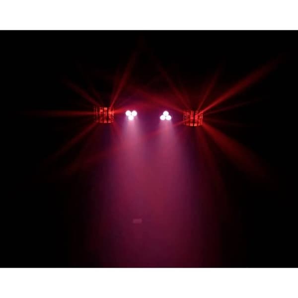 Projektor PAR LED - EUROLITE - KLS-120 FX - Svart - Elektrisk - 2 roterande Derby LED