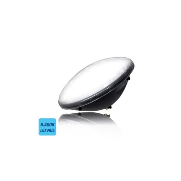 Led simbassängslampa Par56 15w 1300lm 6500k kallljus Ip68 Ø17,6x6cm - GENERISK