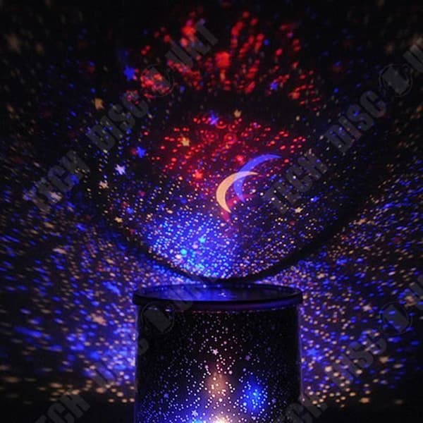 TD® Star Sky-projektor Nattljus Dekorativ belysning Nursery Baby