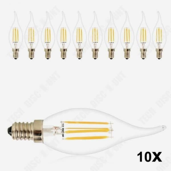 Ampoule TD®10 LED-lampor Retro Energibesparande Ljus Ljus med Stearinljus LED-ljuskälla Retro Glödlampa