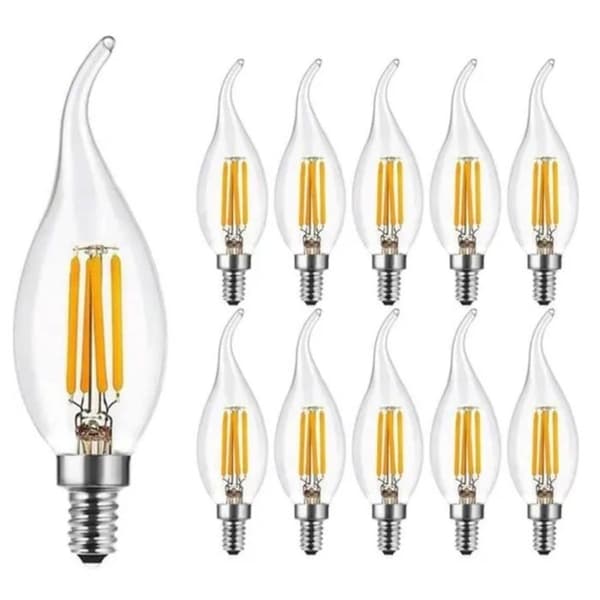 Ampoule TD®10 LED-lampor Retro Energibesparande Ljus Ljus med Stearinljus LED-ljuskälla Retro Glödlampa