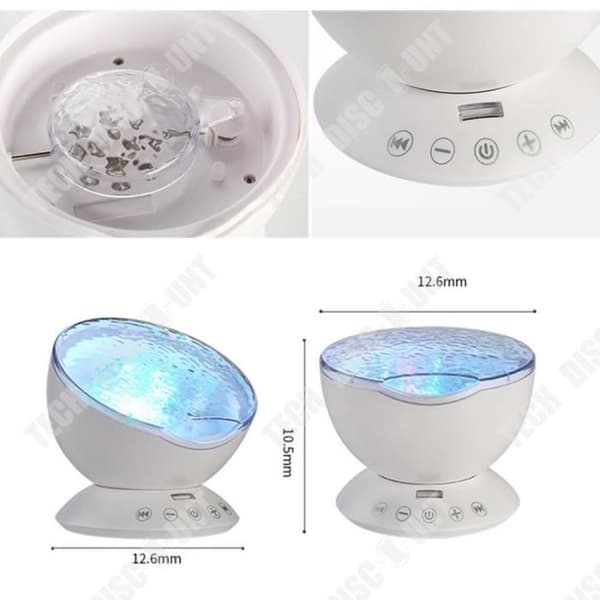 TD® Projektorlampor Sky Stars Lampa Nattljus LED Barnrumsdekoration Vit