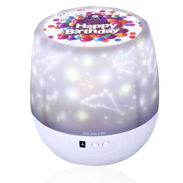 TD® Kids Star Projector Night Light - LED-projektionslampa för barn, 35 färglägen, presentdekoration för humörlampa