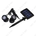 Miniatyrbild 1 av 4: TD® Solar Projection Lights Flood Lights Dubbla LED Spotlights Amfibie Undervattens dykljus