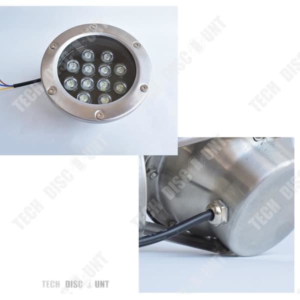 TD® undervattensljus led vattentät pool akvarium dusch badrum badkar dränkbara båtar dykbelysning