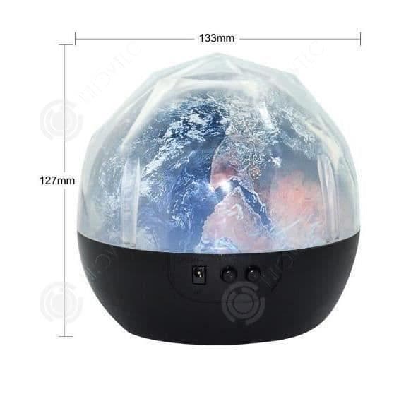 Nattljus - INN - Nattljus Planet - LED Universumprojektor - Roterande - Stjärnhimmel - Julklapp