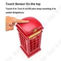 Miniatyrbild 2 av 4: TD® Classic Retro telefonkiosk formad ljus LED Nattljus Touch Sensor Lampa LED Nattljus Dekoration