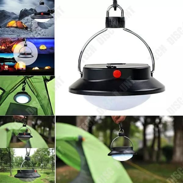 TD® 12LED Solar tältljus Utomhuscampingljus Camp Hänglampor Campingljus Nödljus för hem