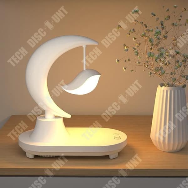TD® Ambient Light Åtta färgglada lampor Långvarigt batteri Trådlös laddning Kan användas som Bluetooth-högtalare