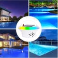 Miniatyrbild 4 av 4: INN Lumière pool 1 PCS 76x100mm 10w solpanel LED med fjärrkontroll för färgändring kreativ flytande ljus i e