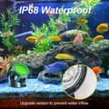 Miniatyrbillede 3 af 7: Solcelledrevne undervandsspotlights – superlyse RGB LED-lys til dam, springvand og have – farverig misfarvning