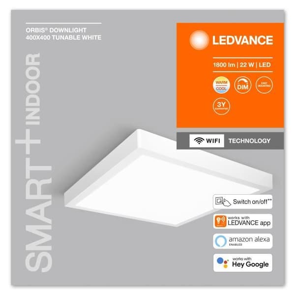 LEDVANCE Smart+ WIFI ytspotlight med vit variant - Vit